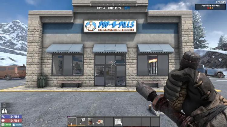 7 Days to Die exploration and looting