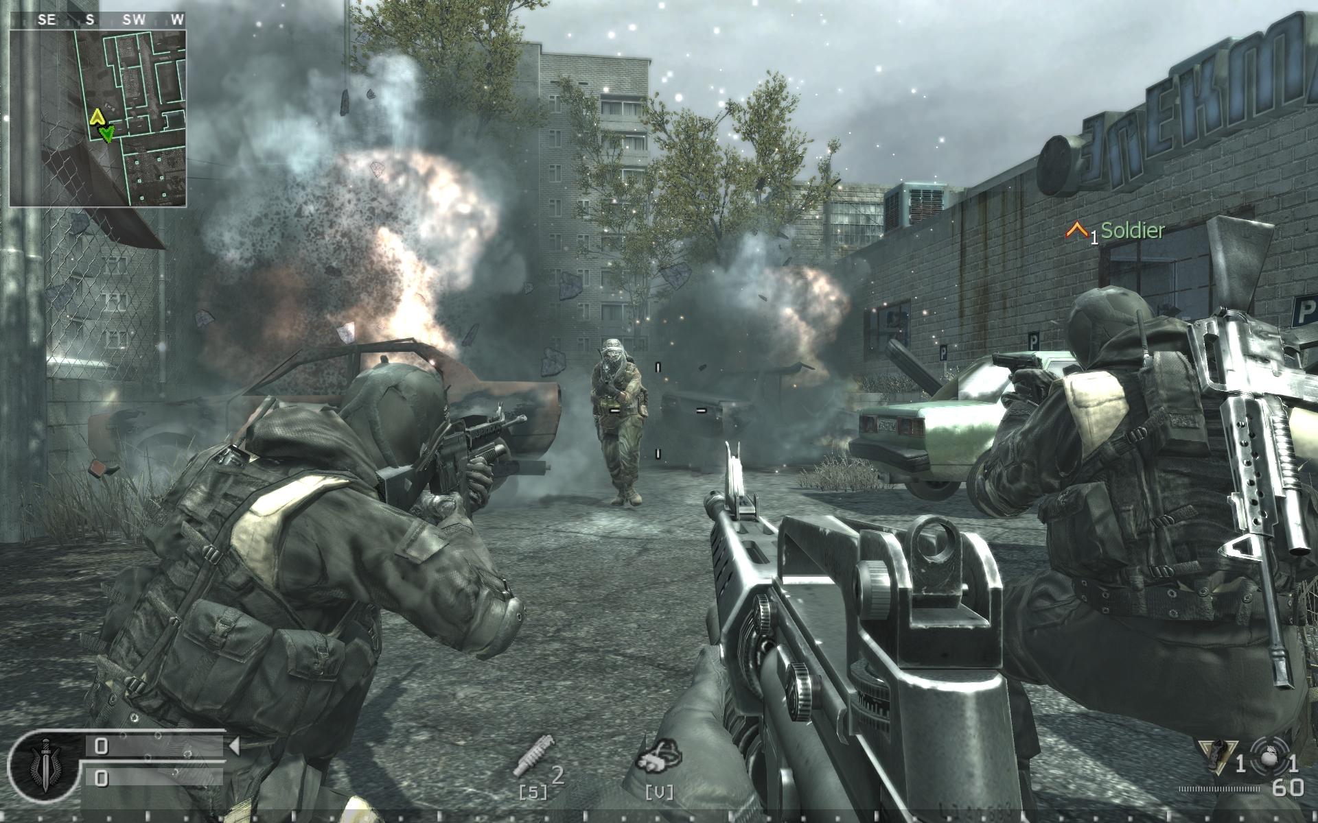 Classic Call of Duty multiplayer