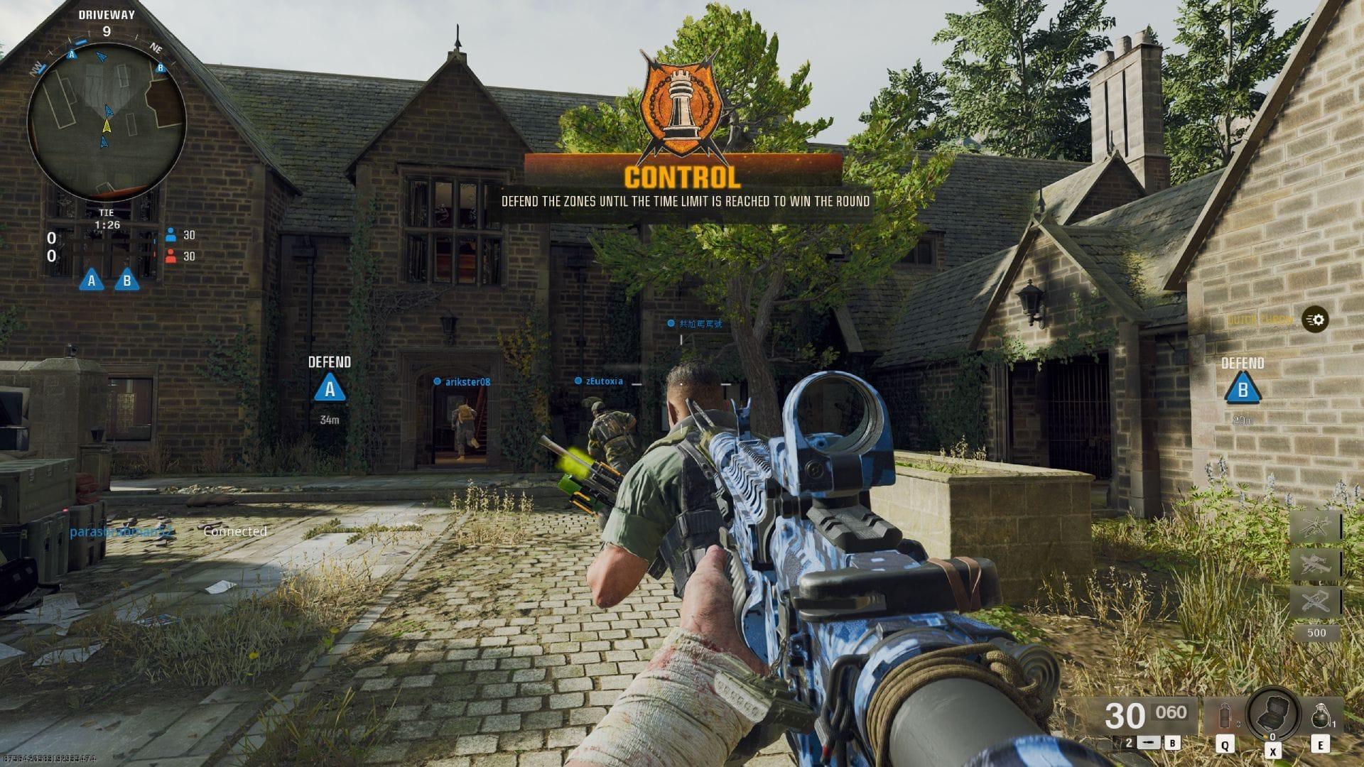 Call of Duty multiplayer action