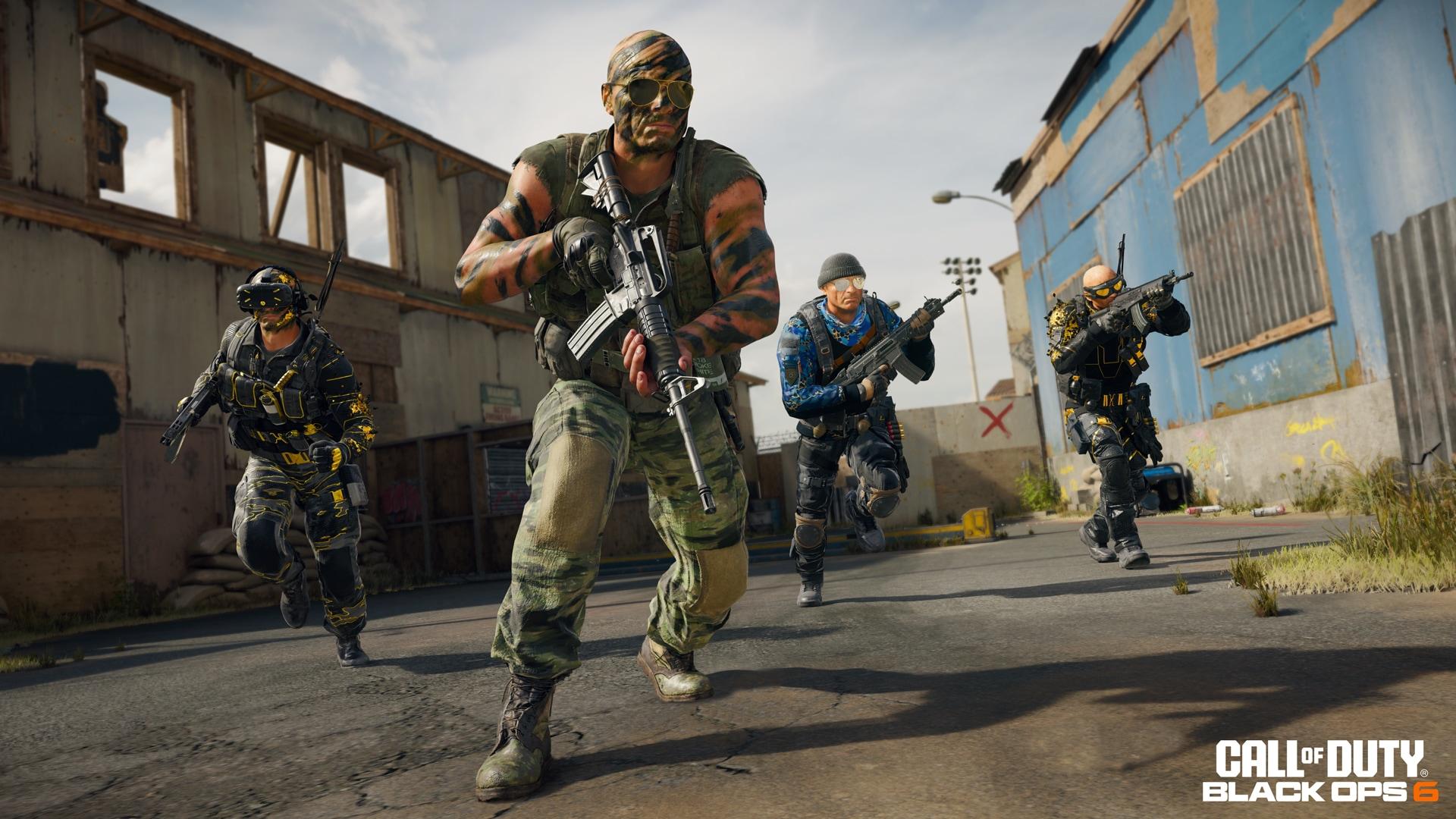 Call of Duty squad playing together