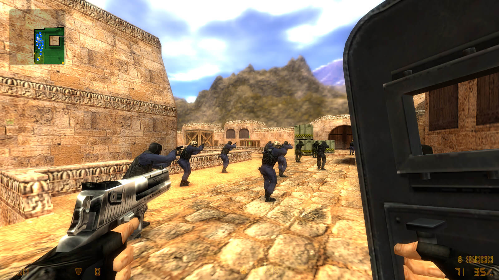 Historic Counter-Strike community server gameplay