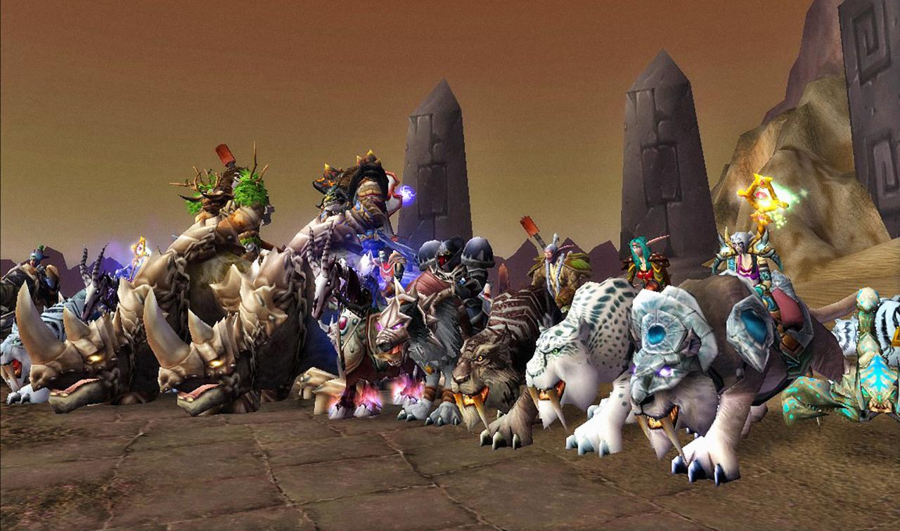 World of Warcraft characters and guild