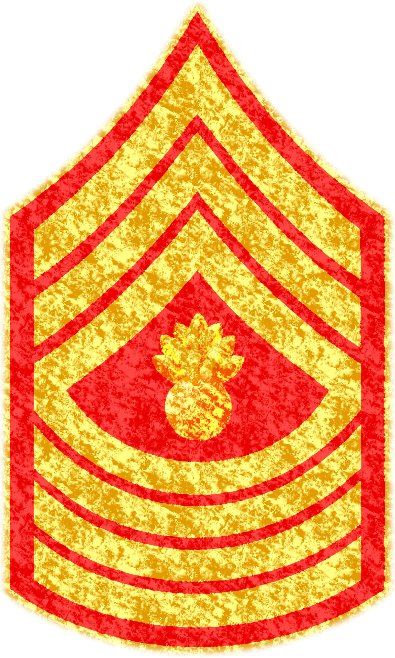 Master Gunnery Sergeant insignia