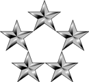 5 Star General insignia
